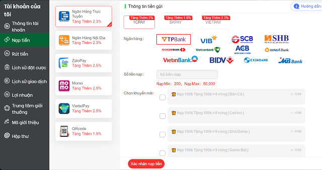 Web lô đề online uy tín